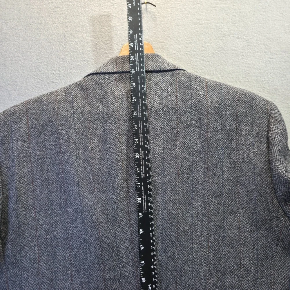 Rafael Men's‎ 100% Wool Gray Sports Coat / Blazer Size Portly 43S NWOT